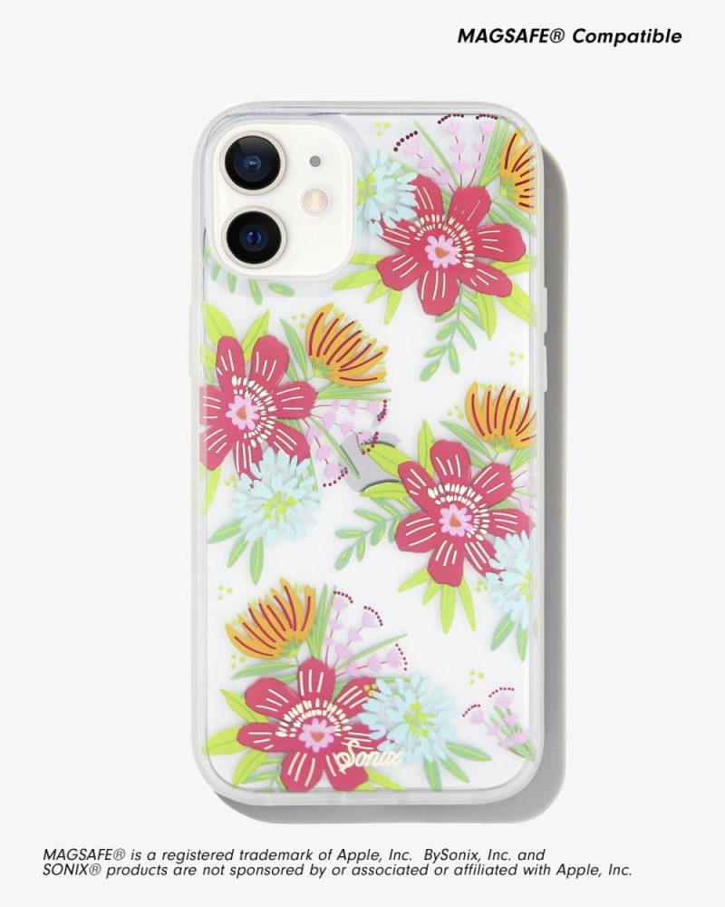 Wildflower Bouquet MagSafe® Compatible iPhone Case Eco-Friendly Phone Cases