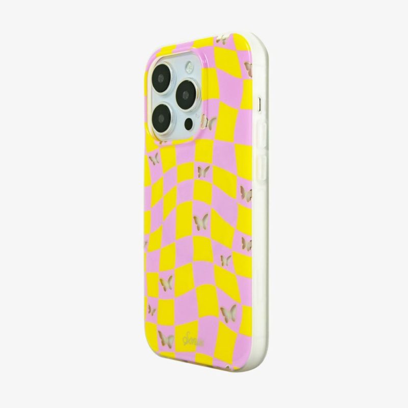 Checkmate Butterfly iPhone Case by Sonix Eco-Friendly Phone Cases