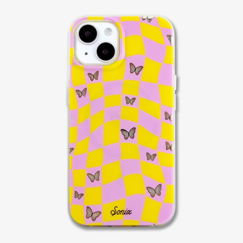 Checkmate Butterfly iPhone Case by Sonix Eco-Friendly Phone Cases