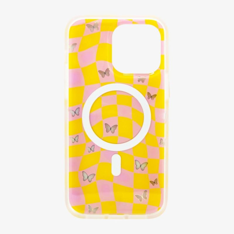 Checkmate Butterfly iPhone Case by Sonix Eco-Friendly Phone Cases